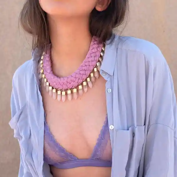 Maria la Biyux Collar Lilac