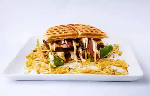 Waffle Super Burger