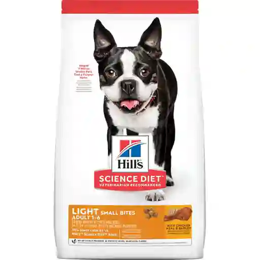 Hills Alimento Para Perro Canine Adult Light Small Bites 2.26 Kg