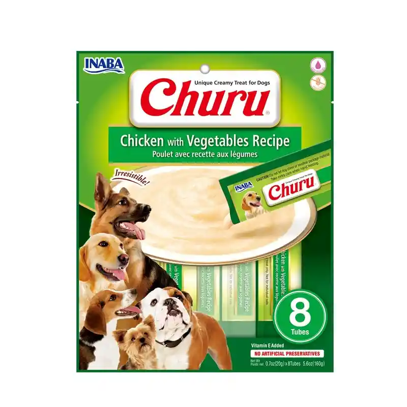 Churu Snack Para Perro Chicken & Vegetables