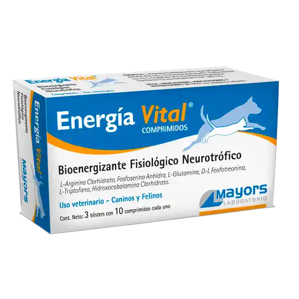 Energia Vital (50 mg / 20 mg / 30 mg / 5 mg / 20 mg / 0.3 mg)