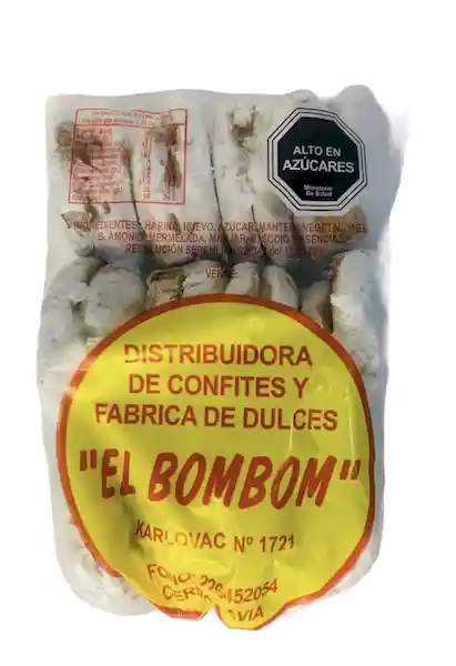 El Bombón Palomos Dulce Típico Chileno