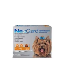 Nexgard Antipulgas Para Perros 2 - 4 Kg 1 Tableta
