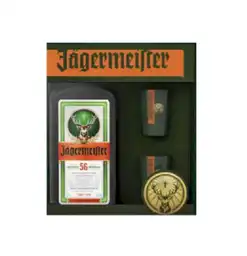 Jagermeister Licor De Hierbas + Vasos