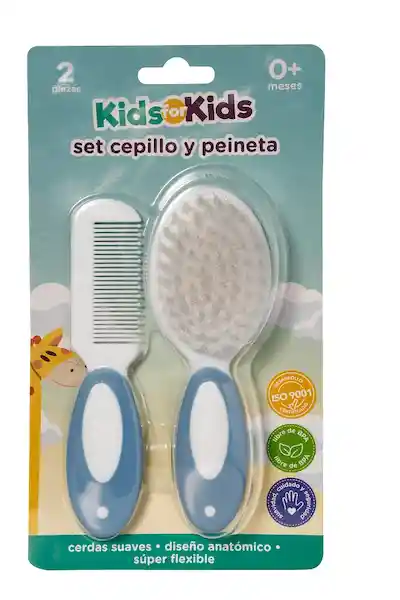 Kids For Kids Set Cepillo y Peineta