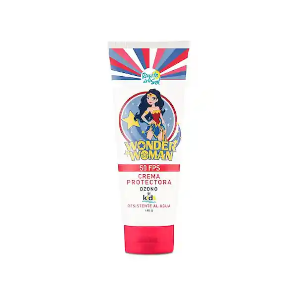 Rayito Sol Crema Protectora F50 Wonder Woman