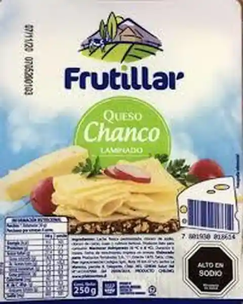 Frutillar Queso Chanco Laminado