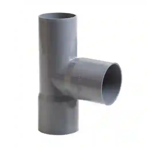 Pvc Tee Sanitario Gris 50 x 40 mm