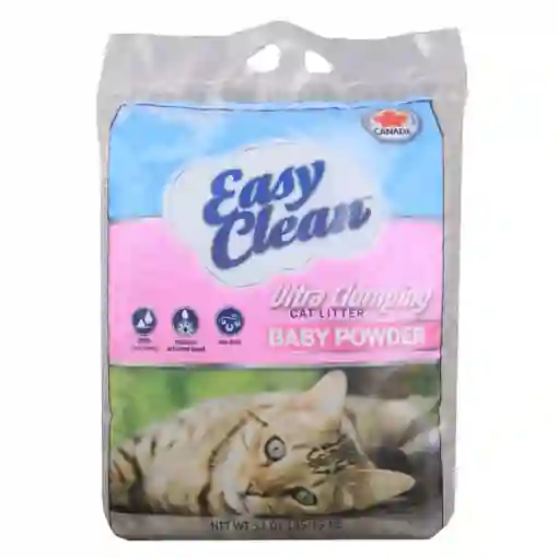 Easy Clean Pestell Arena Para Gato Baby Powder 15 Kg