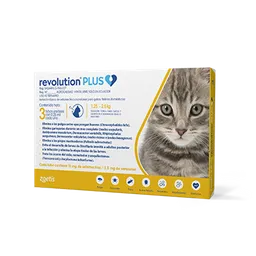 Revolution Plus Antiparasitario Gatos de 1.25 a 2.5 Kg
