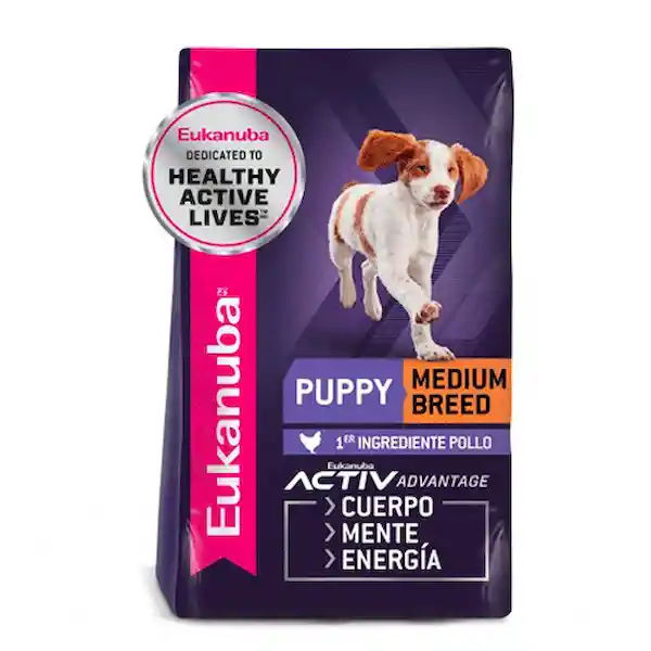 Eukanuba Alimento Para Perro Puppy Medium 2.3 Kg