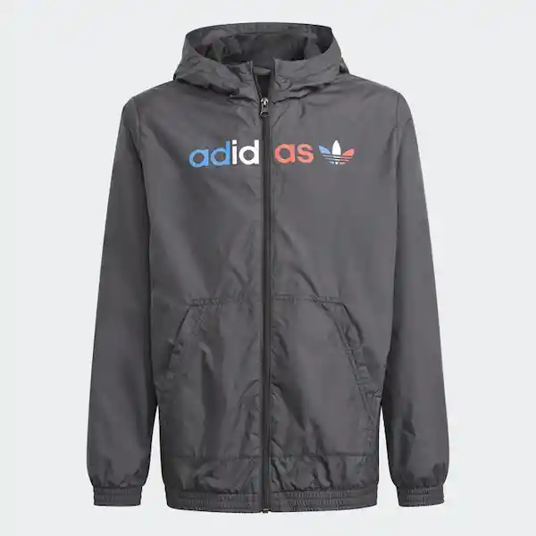 Adidas Chaqueta Kids Windbreaker Black