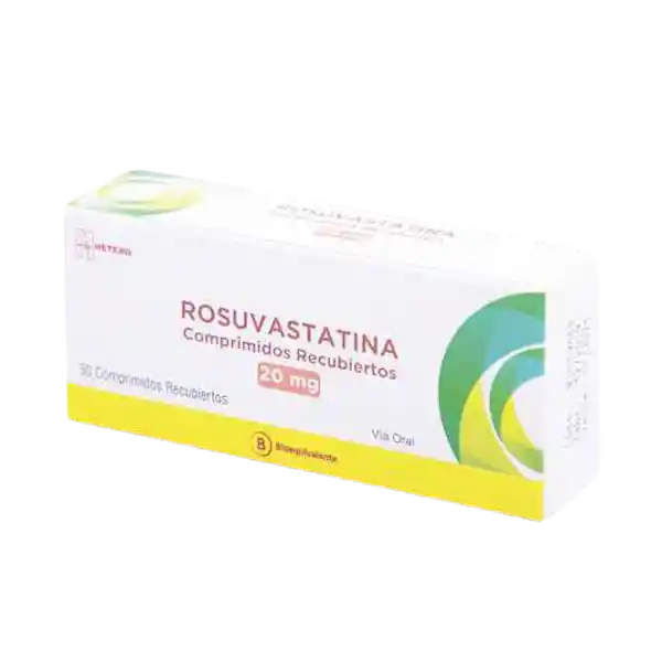 Bioequivalente Rosuvastatina (20 mg)