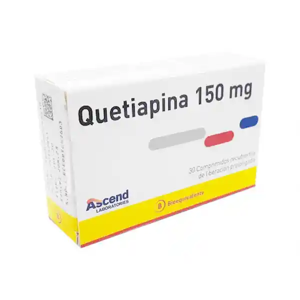 Quetiapina Ascend (150 Mg)