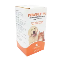 Pyranpet 5% Antiparasitario Perros y Gatos (14.412 %)