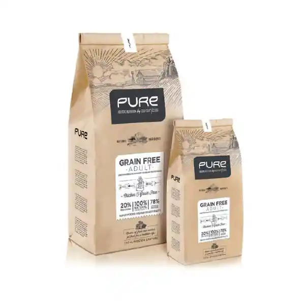 Pure Grain Alimento Para Perro Free Adult Chicken 2 Kg