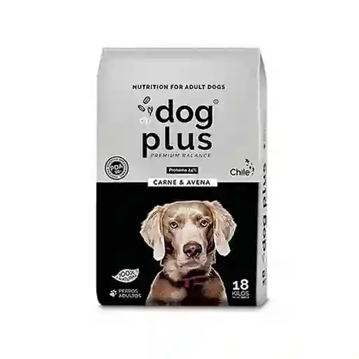 Dog Plus Alimento Para Perro Carne y Avena 18 Kg