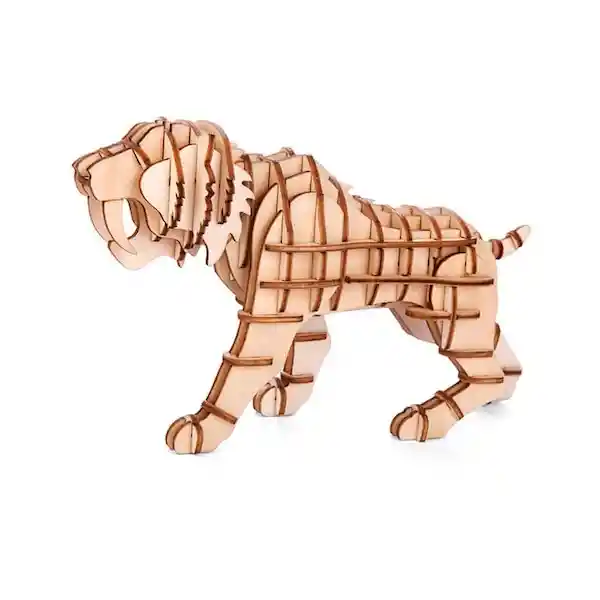 Kikkerland Puzzle Madera 3D Tigre GG108