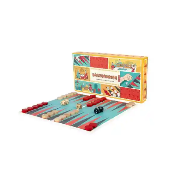 Kikkerland Juego Backgammon GG147