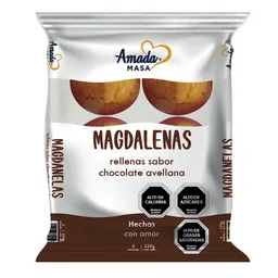 Amada Magdalenas Rellenas Sabor Chocolate Avellana