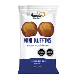 Amada Muffins Mini Sabor Tradicional