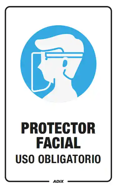 Adix Adhesivo 1/2 Carta Protector Facial