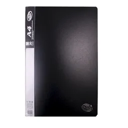 Adix Carpeta A4 20 Fundas Negro