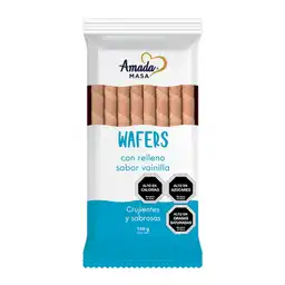 Amada Masa Waffers Vainilla