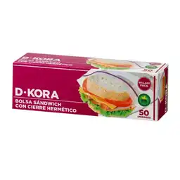 Dkora Bolsa Sándwich Cierre Hermético