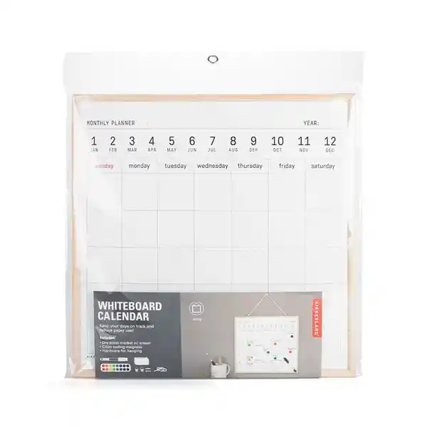 Kikkerland Pizarra Calendario MH76-L