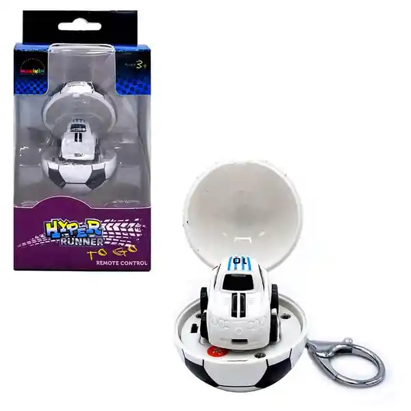 Mukikim Juguete Miniauto a Control Remoto Hyper Runner Fútbol