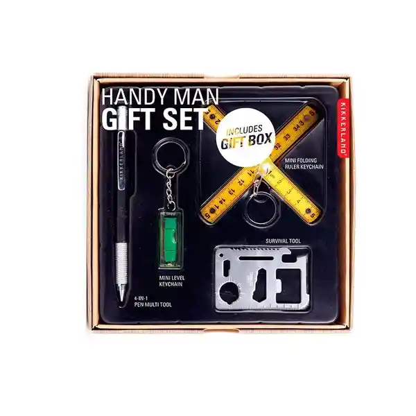 Kikkerland Kit de Regalo Herramientas KIT002