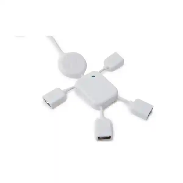 Kikkerland Multipuerto Usb Forma Humano Blanco US006