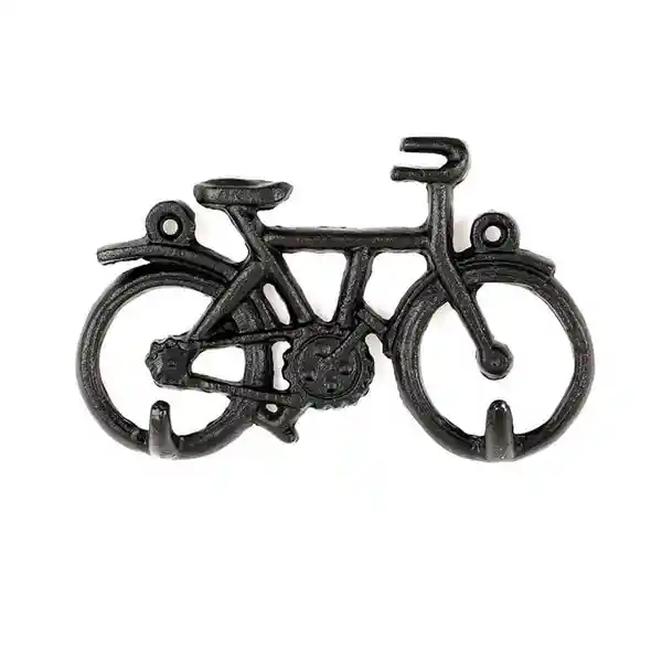 Kikkerland Colgador de Llaves de Pared Bicicleta BB53