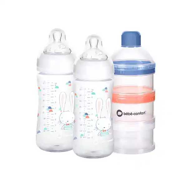 Bebe Confort Set Mamadera 270 mL + Dispensador 01471401310