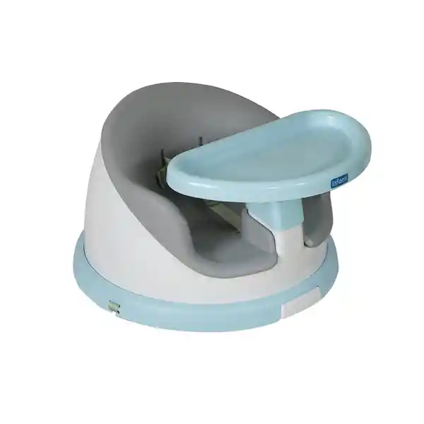 Infanti Silla de Comer Portátil & Giratoria Celeste 012110MB55C