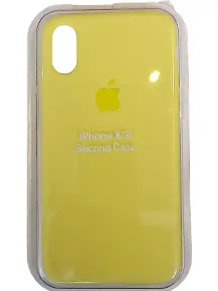 Carcasa Para Iphone X / Xs Color Amarillo