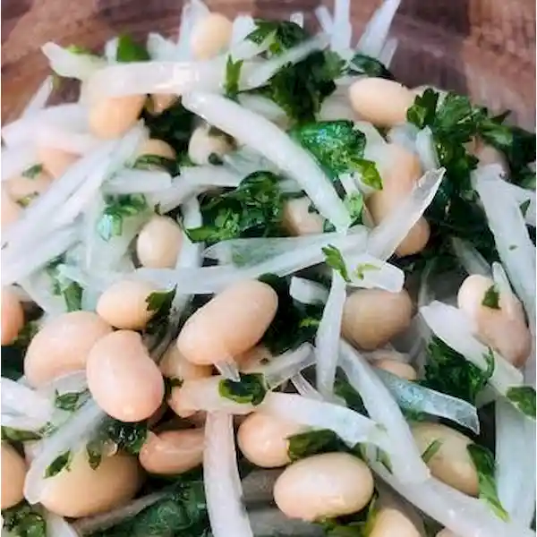 Poroto Cebolla y Cilantro