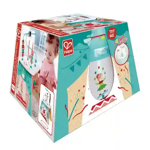 Hape Cubo de Actividades Circo de Luz