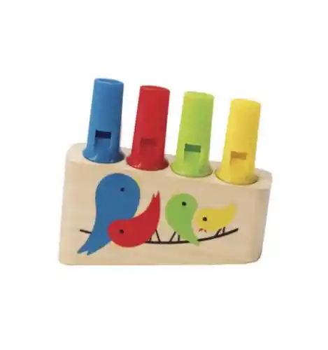 Hape Set Flauta Arco Iris