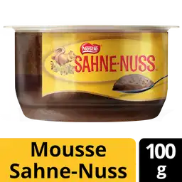 Sahne-Nuss Postre Mousse de Chocolate