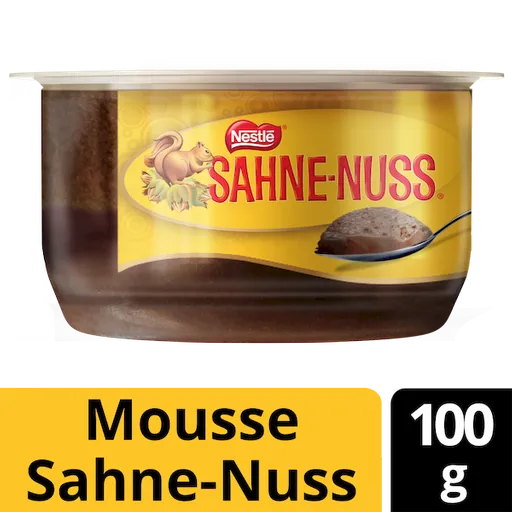 Mousse De Chocolate Sahne Nuss Postre