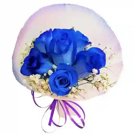 Bouquet Blue de Rosas Azules