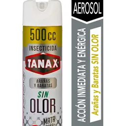 Tanax Insecticida en Aerosol para Arañas y Baratas
