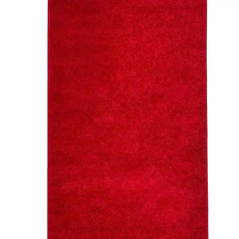 Alfombra Shaggy Rojo 60x100 Cm
