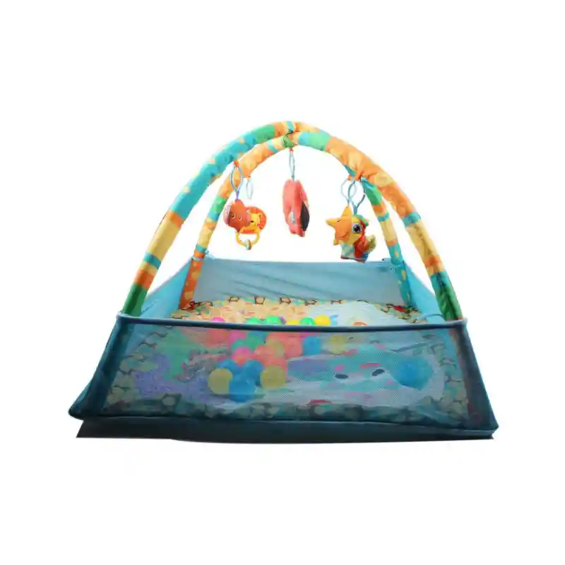 Baby Play Mat Cerrado Cuadrado Rosa