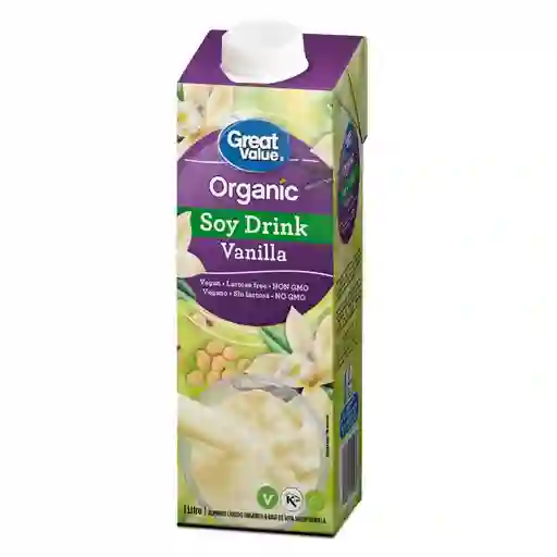 Great Value Bebida Soya Org Vaini