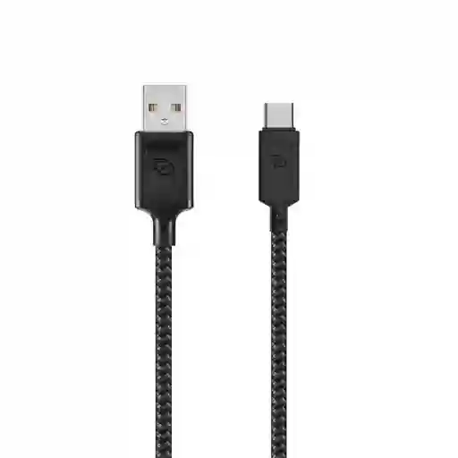 Rugged Dusted Cable Usb Tipo C Negro