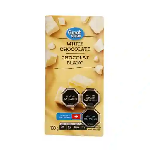 Great Value Chocolate Blanco