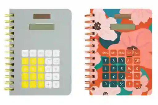 Cuaderno Con Calculadora Pg